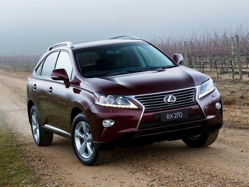 Расход топлива Lexus RX270 (AL10) 2.7 АКПП 6 187 л.с. фото