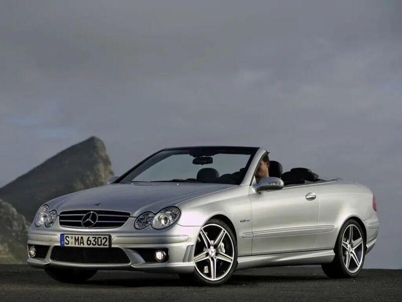 Расход топлива Mercedes-Benz CLK-Class (A209) 6.2 АКПП 7 481 л.с. фото