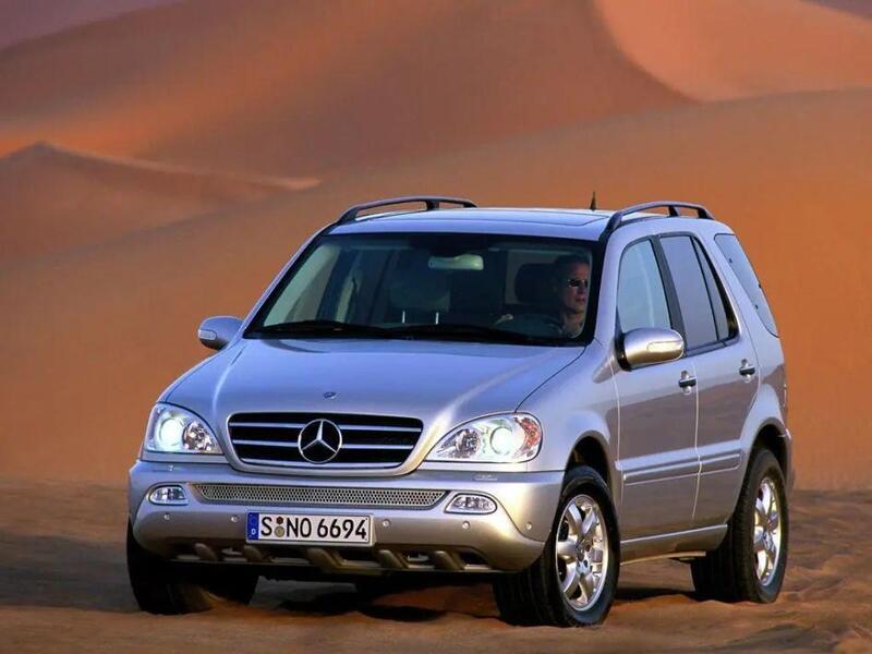Расход топлива Mercedes-Benz M-Class (W163) 5 АКПП 5 292 л.с. фото