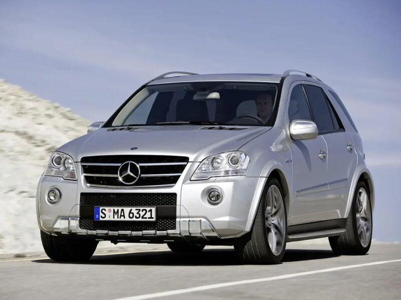 Расход топлива Mercedes-Benz M-Class (W164) 6.2 АКПП 7 510 л.с. фото