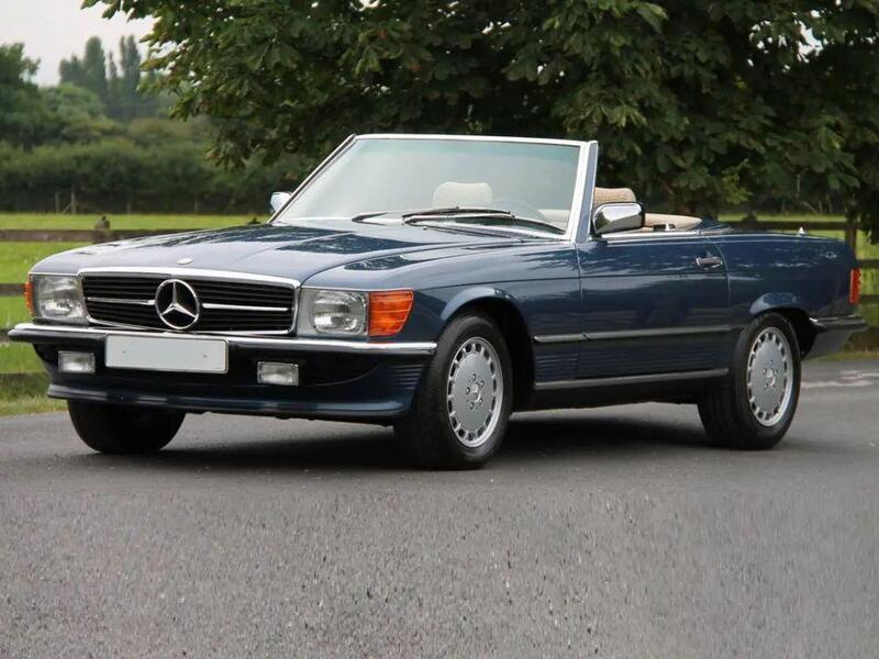 Расход топлива Mercedes-Benz SL-Class (R107) 5.5 АКПП 4 230 л.с. фото