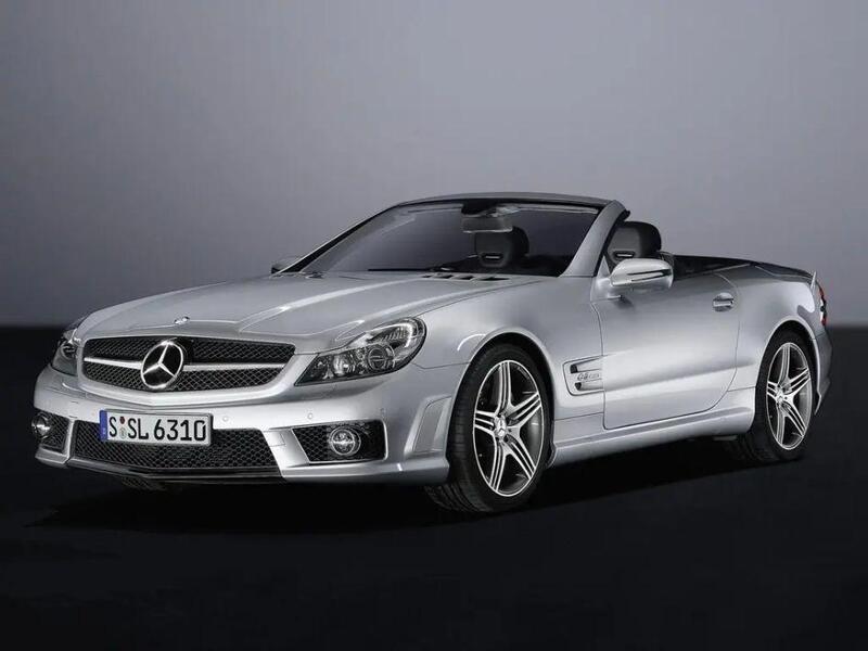 Расход топлива Mercedes-Benz SL-Class (R230) 6 АКПП 5 670 л.с. фото