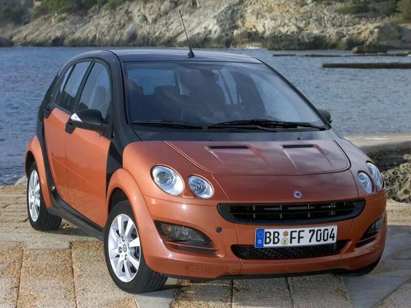 Расход топлива Smart Forfour (W454) 1.1 МКПП 5 64 л.с. фото