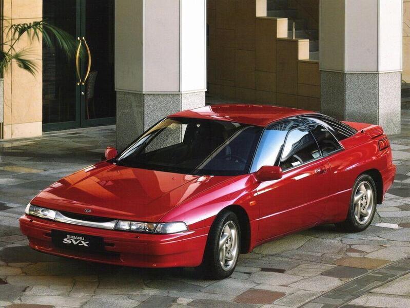 Расход топлива Subaru SVX (CX/C12) 3.3 АКПП 4 220 л.с. фото