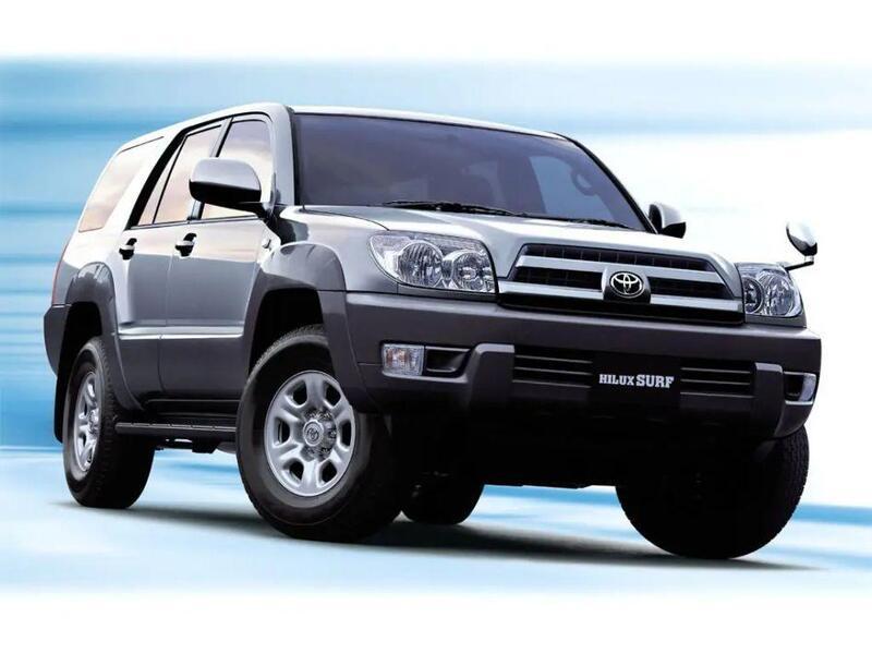 Расход топлива Toyota Hilux Surf (N210) 3.4 АКПП 4 185 л.с. фото