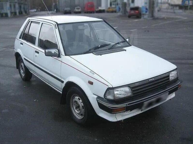 Расход топлива Toyota Starlet (P70) 1 МКПП 5 54 л.с. фото
