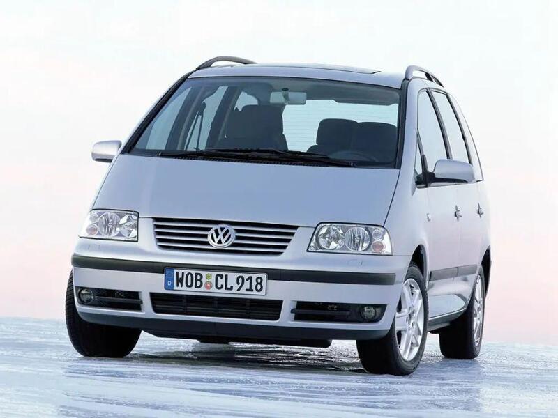 Расход топлива Volkswagen Sharan (7M) 1.9 МКПП 6 140 л.с. фото